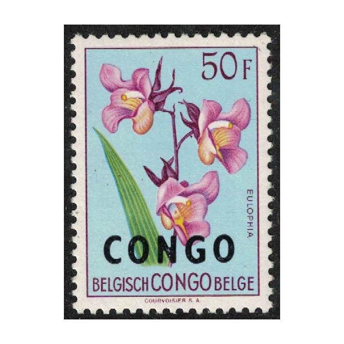 Congo Belga Yv-398 Mint