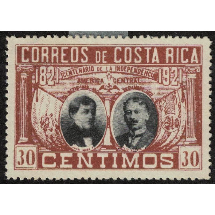 Costa Rica Yv-100 Nuevo Sin Goma