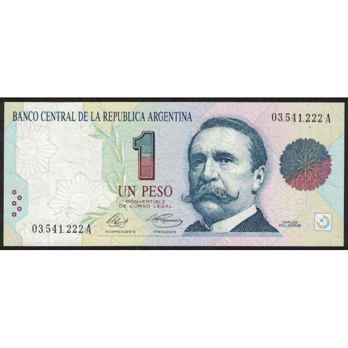 B3001 1 Peso Convertible A 1992 UNC