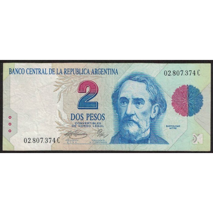 B3019 2 Pesos Convertibles C 1996
