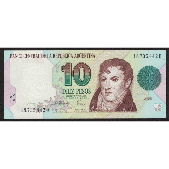 B3045 10 Pesos Convertibles D 1995