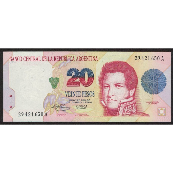 B3055 20 Pesos Convertibles A 1994 UNC