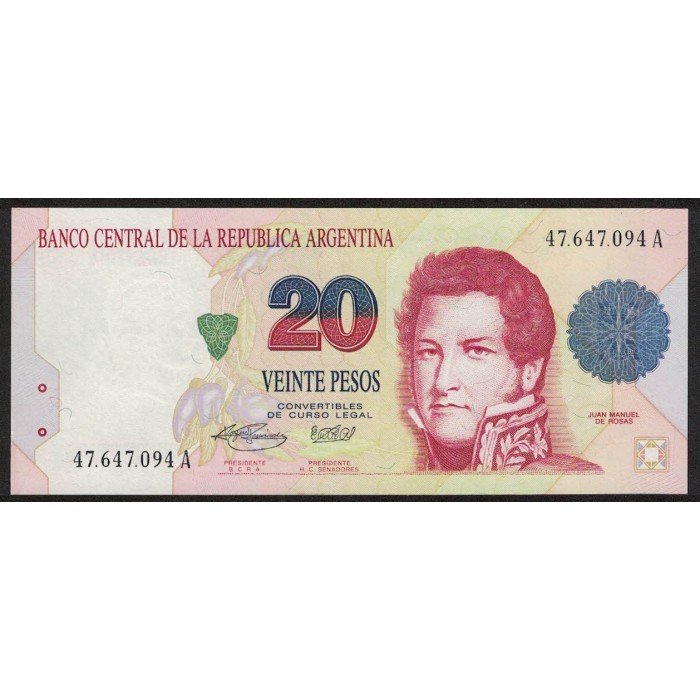 B3056 20 Pesos Convertibles A 1995 UNC