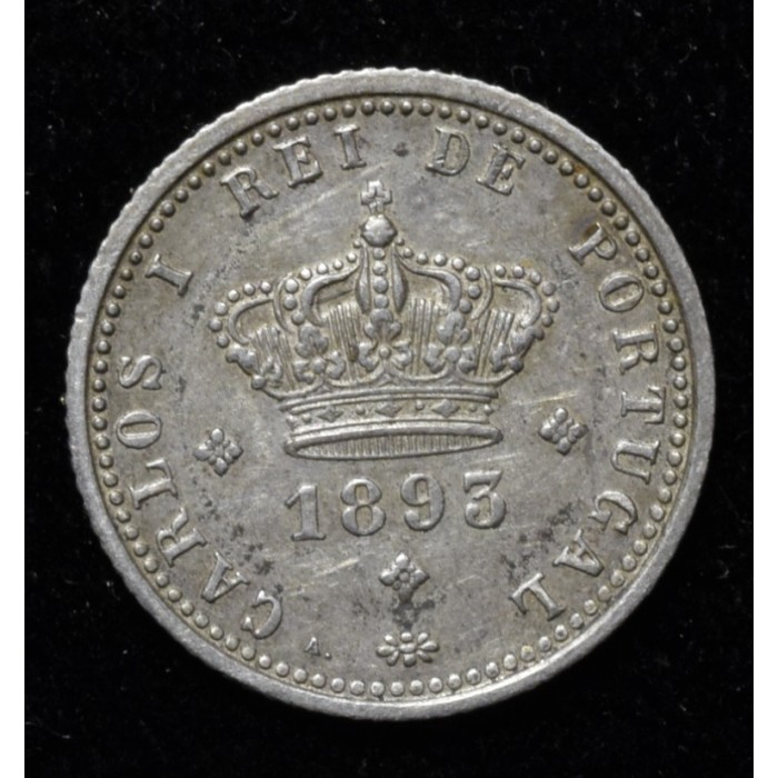 Portugal 50 Reis 1893 KM536