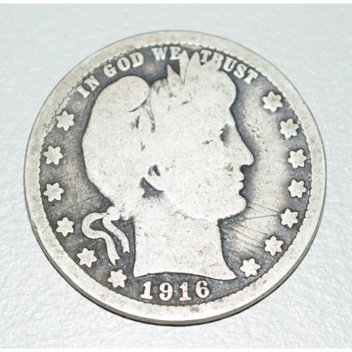 EE.UU KM114 25 Centavos 1916