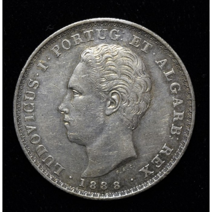 Portugal 500 Reis 1888 KM509