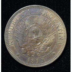Argentina 2 Centavos 1893