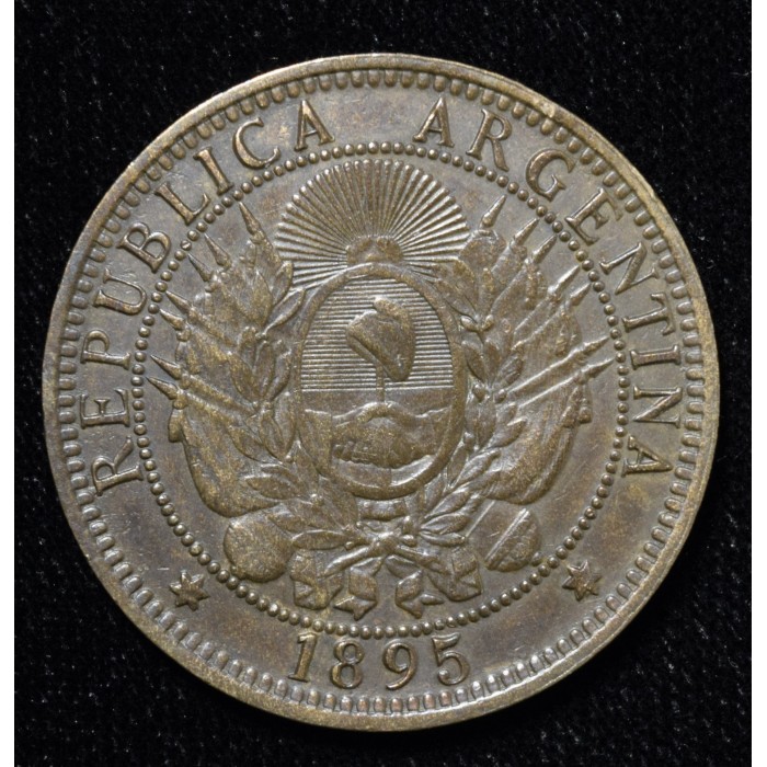 Argentina 2 Centavos 1895