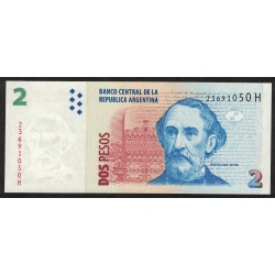 B3228 2 Pesos H 2007 UNC