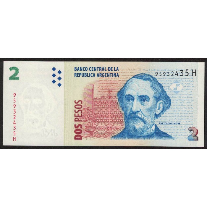 B3231 2 Pesos H 2008 UNC
