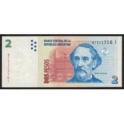 B3237 2 Pesos J 2010 UNC