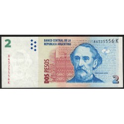 B3240 2 Pesos K 2013 UNC