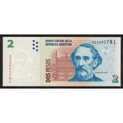 B3241 2 Pesos L 2012 UNC
