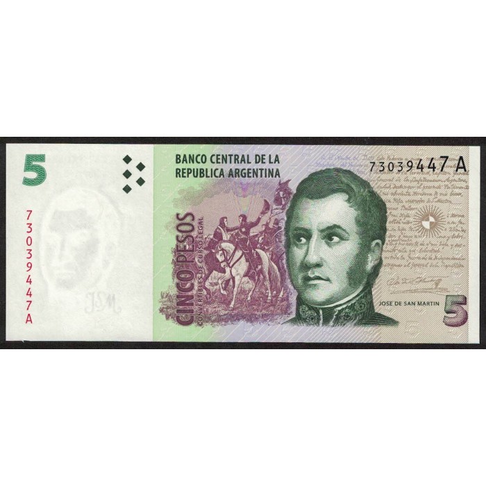 B3302 5 Pesos C/Leyenda A 1999 UNC