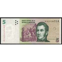 B3321 REPOSICION 5 Pesos 2005/2006 UNC