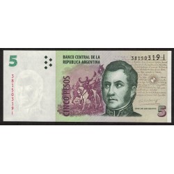 B3335 5 Pesos I 2014 UNC