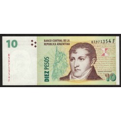 B3418 10 Pesos F 2004 UNC