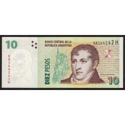 B3426 10 Pesos H 2007 UNC