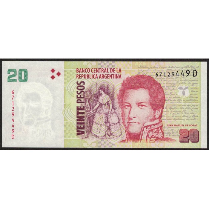 B3526 20 Pesos E 2003 UNC