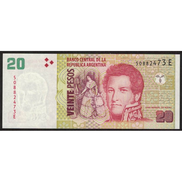 B3527 20 Pesos E 2014 UNC