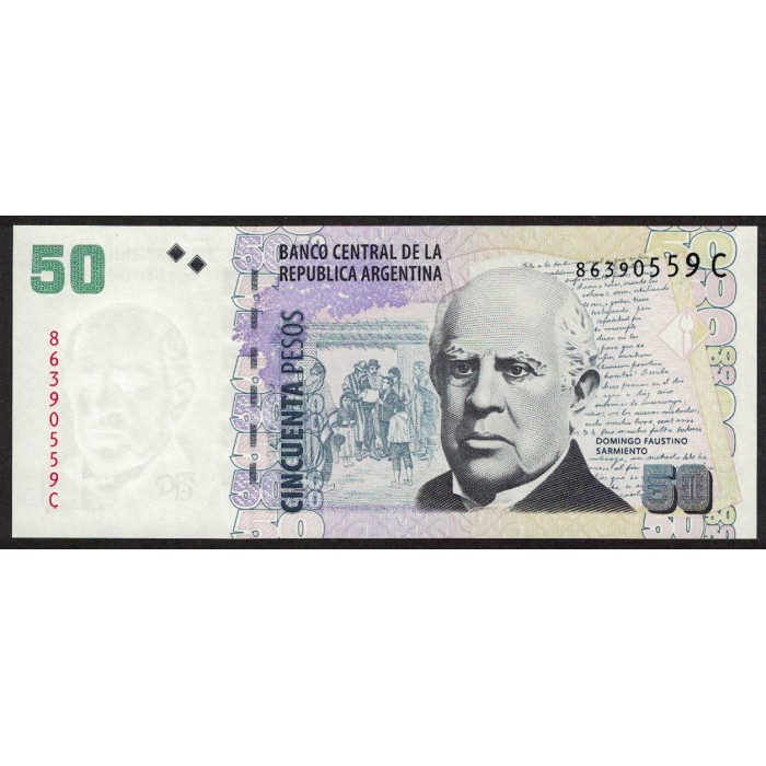 B3621 50 Pesos C 2010 UNC