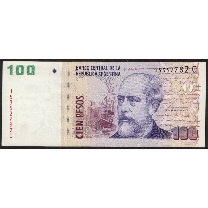 B3714 100 Pesos C 2004 EXC