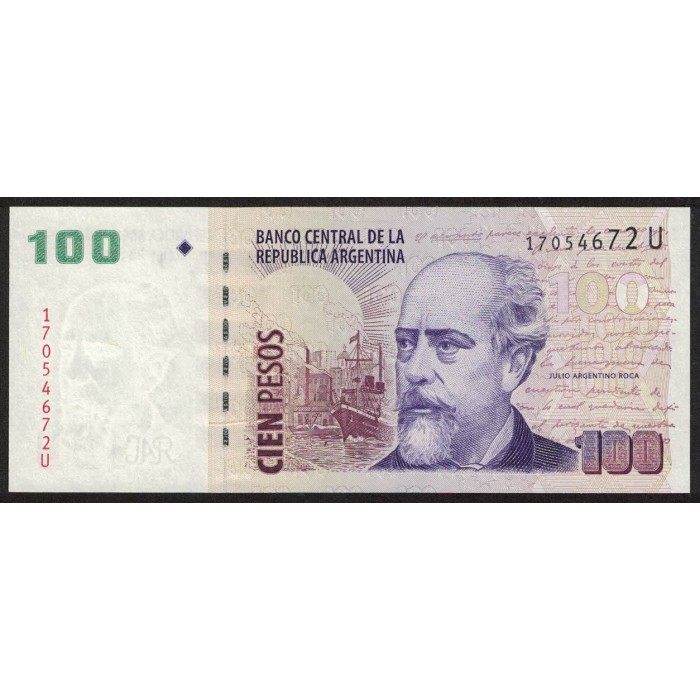 B3749 100 Pesos U 2012 UNC