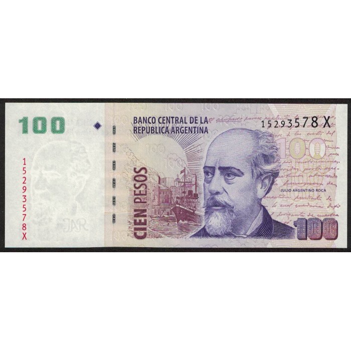 B3754 100 Pesos X 2013 UNC