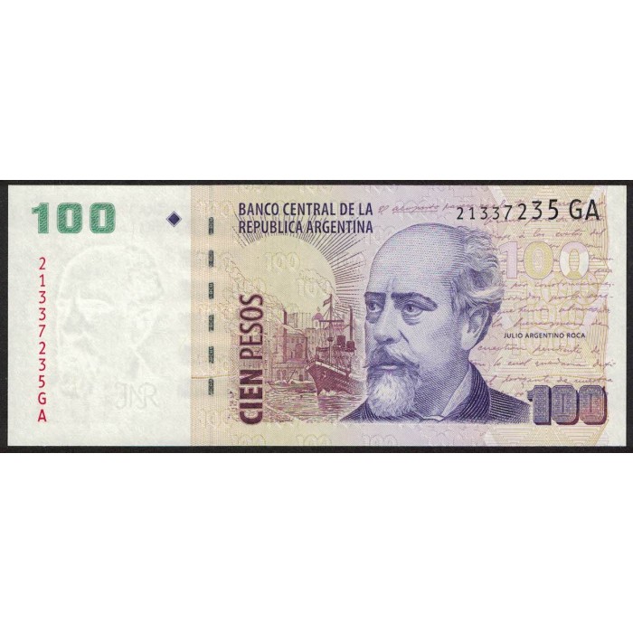 B3764 100 Pesos GA 2013 UNC