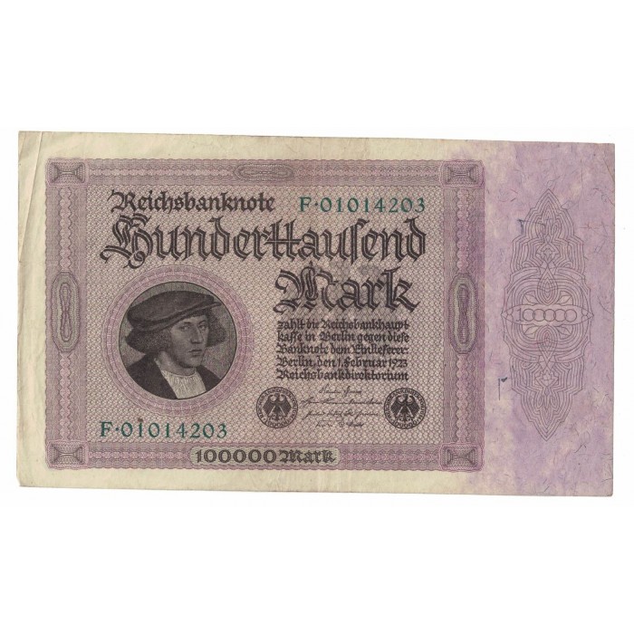 P83 Alemania 100.000 Marcos 1923