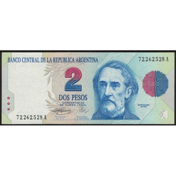 B3015 2 Pesos Convertibles A 1994 UNC