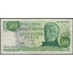 B2413 500 Pesos A 1973 MB