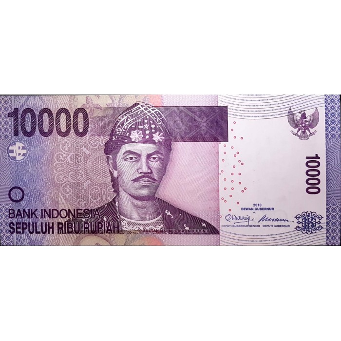 Indonesia P150a 10.000 Rupias 2010 UNC