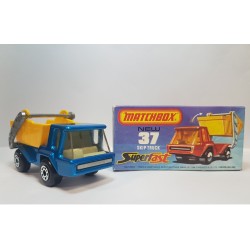 Matchbox 1978 N°37 Skip Truck Color Azul Raro