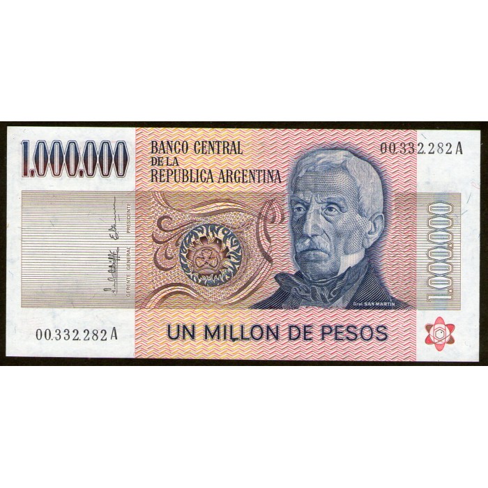 B2513 1.000.000 Pesos A 1981 EXC+