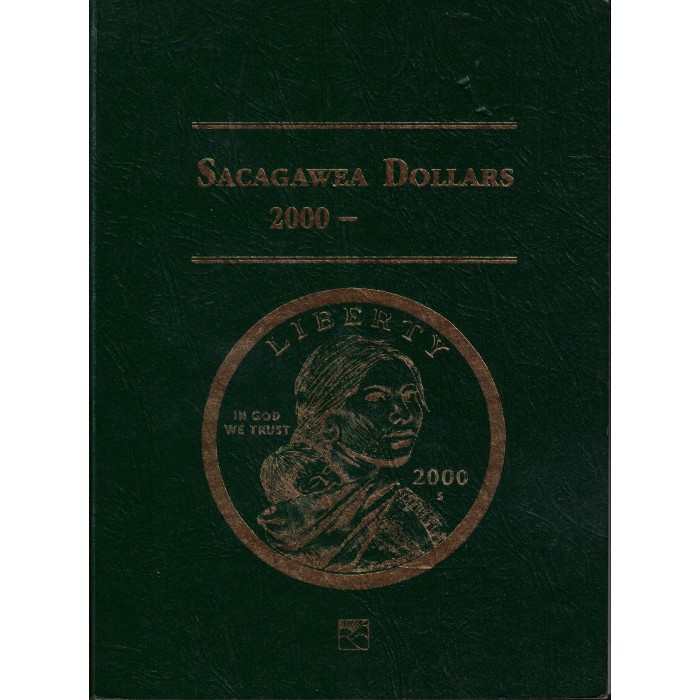 Album Vacio Estados Unidos Sacagawea Dollars 2000-2004