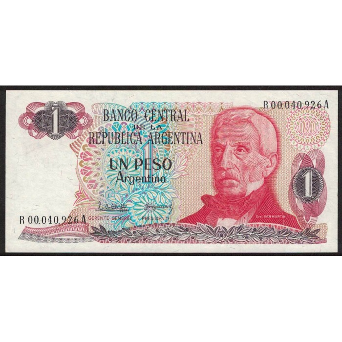 B2603 REPOSICION 1 Peso 1983/84 UNC