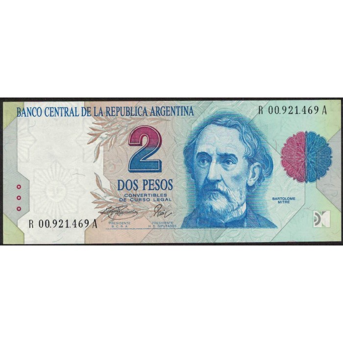 B3023 Reposicion 2 Pesos Convertibles 1993/96 UNC
