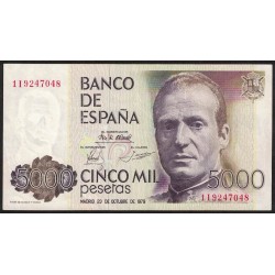 España 5000 Pesetas 1979 P160 EXC