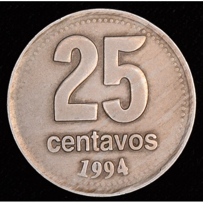 Argentina 25 Centavos 1994 Magnetica CJ4.4.4 MB