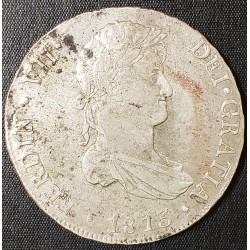 Lima 8 Reales 1813 JP KM117.1 EXC++