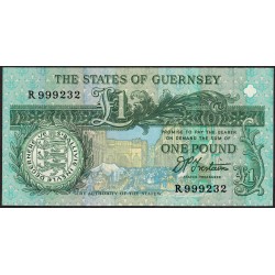 Guernsey 1 Pound 1991 P52b UNC