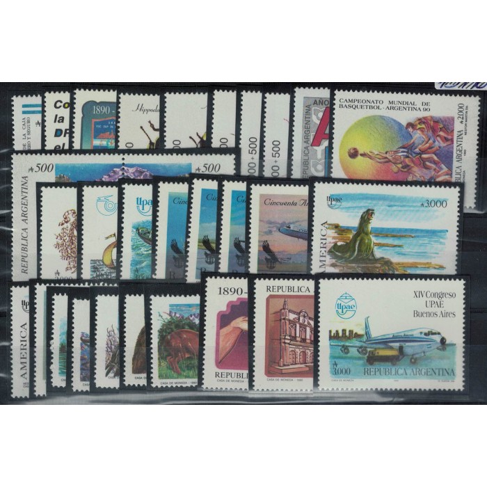 1990 Año Completo - Mint