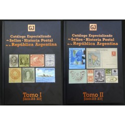 Catálogo de Filatelia Argentina 2019 Gottig Jalil 2 tomos