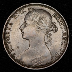 Gran Bretaña 1 Penny 1892 KM755 MB+