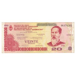 Bono C-253 Chaco 2 Pesos