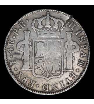 Potosi 4 Reales 1779 PR CJ64.8.2 Carolus III Ag B+