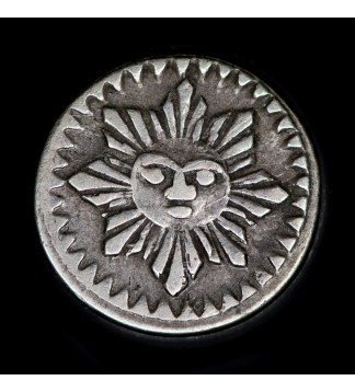 Cordoba Cuartillo 1/4 Real 1853/55 Anepigrafe CJ68.1.11 Ag EXC-