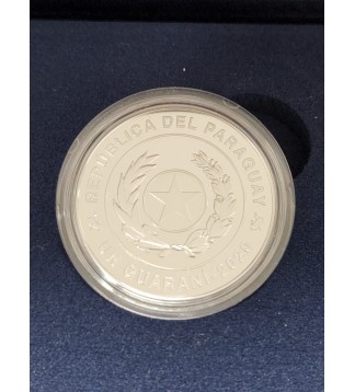 Paraguay 1 Guarani 2020 KM225 150 Aniv Batalla Cerro Corá Ag UNC