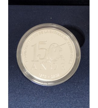 Paraguay 1 Guarani 2020 KM225 150 Aniv Batalla Cerro Corá Ag UNC